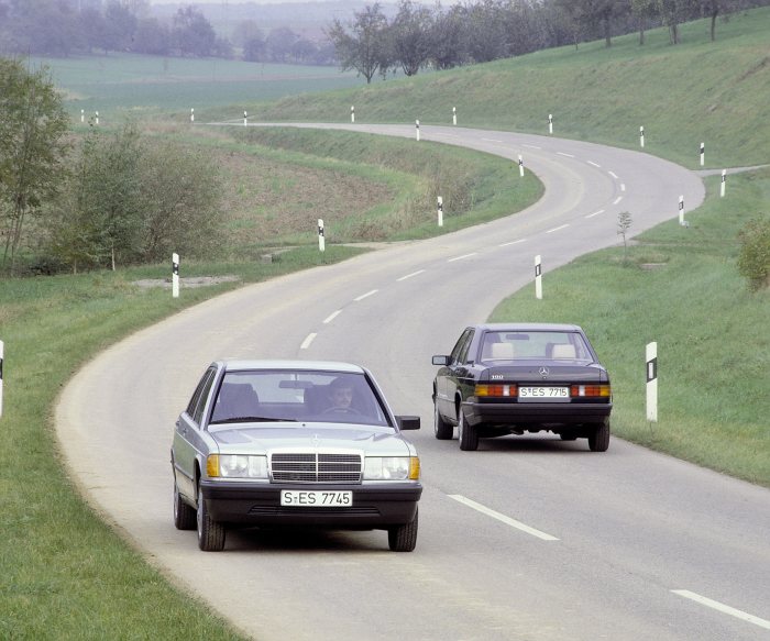 Mercedes-Benz Kompaktklasse-Limousinen der Baureihe 201. Mercedes-Benz Kompaktklasse-Limousinen der Baureihe 201.